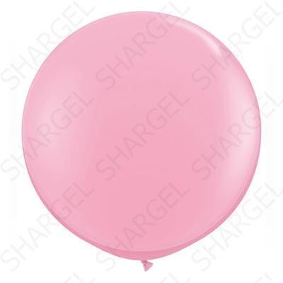 Большой розовый шар